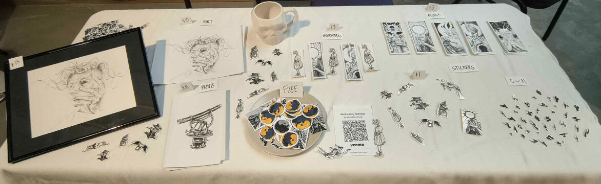 ACC Winter Maker's Market Booth